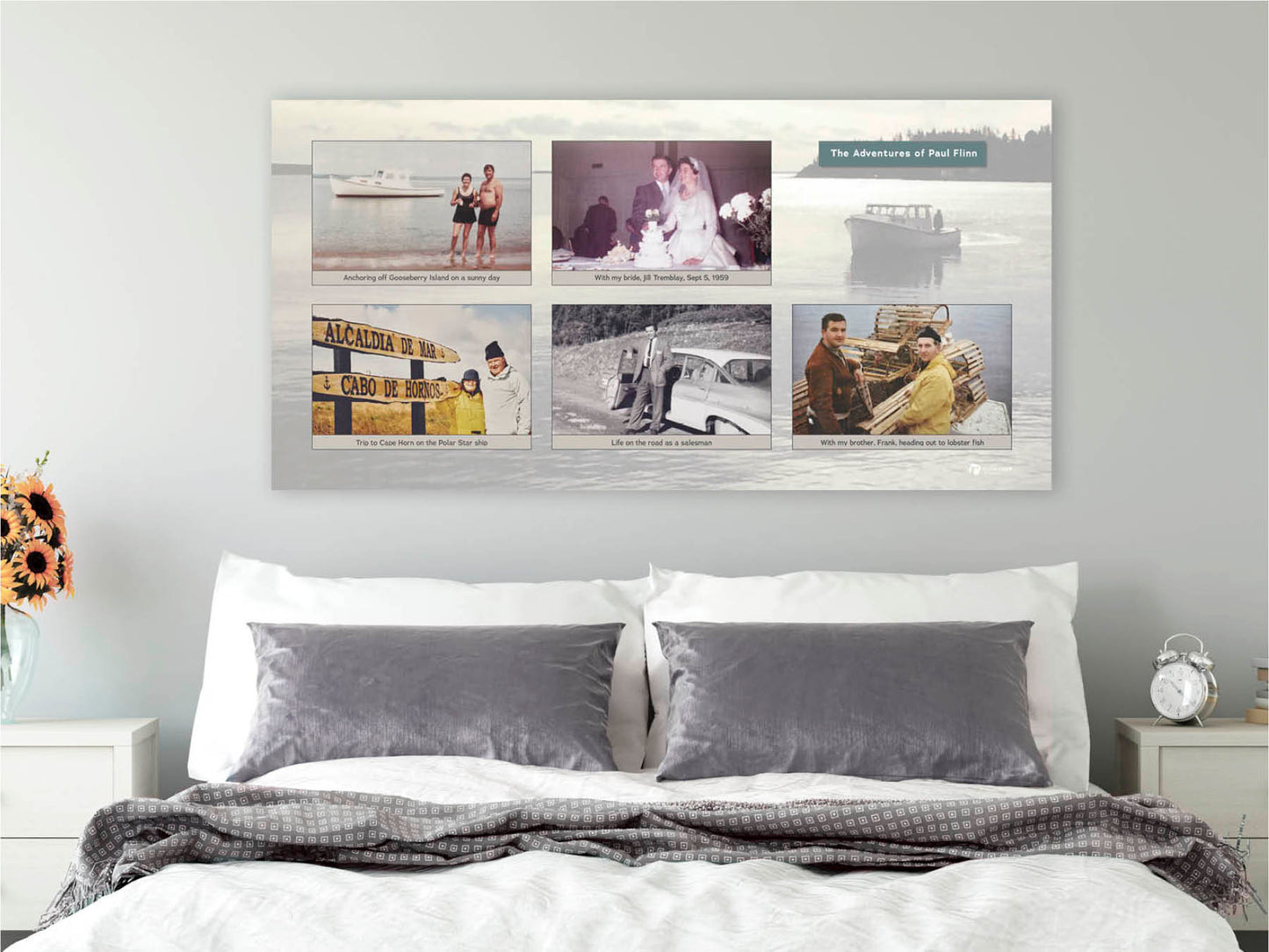 a. large horizontal